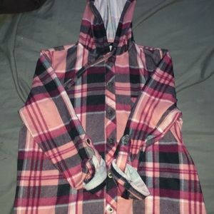 Joe Boxer brand hooded button-up